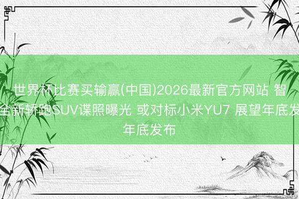 世界杯比赛买输赢(中国)2026最新官方网站 智界全新轿跑SUV谍照曝光 或对标小米YU7 展望年底发布